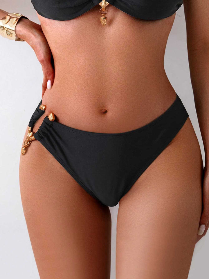 Damen Bandeau-Bikini mit eleganten Schmuckakzenten Drune