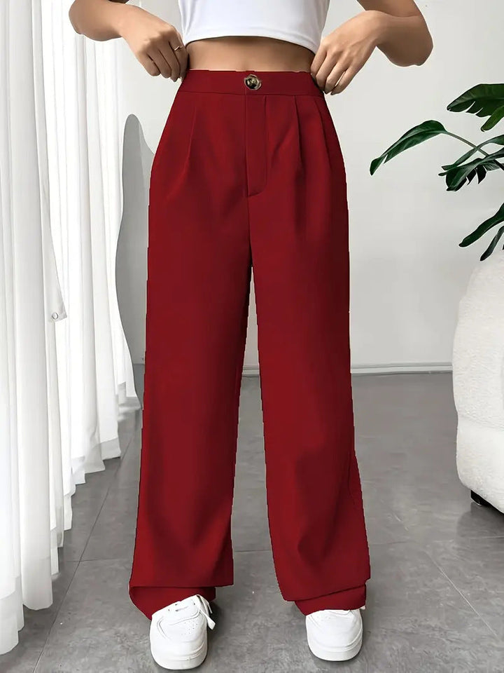 Damen Weite Hosen Drune