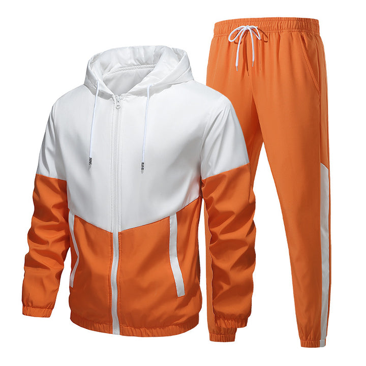 Herren Sportliches Trainingsanzug Drune
