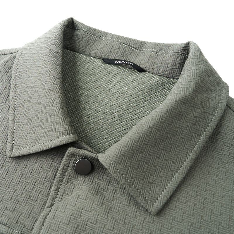 Herren Freizeitjacke mit strukturiertem Design und praktischen Taschen Drune