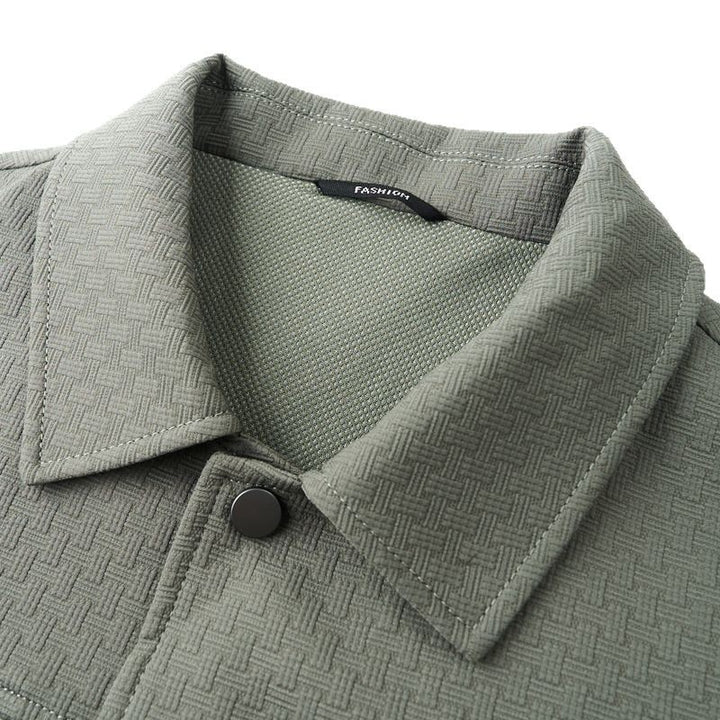 Herren Freizeitjacke mit strukturiertem Design und praktischen Taschen Drune