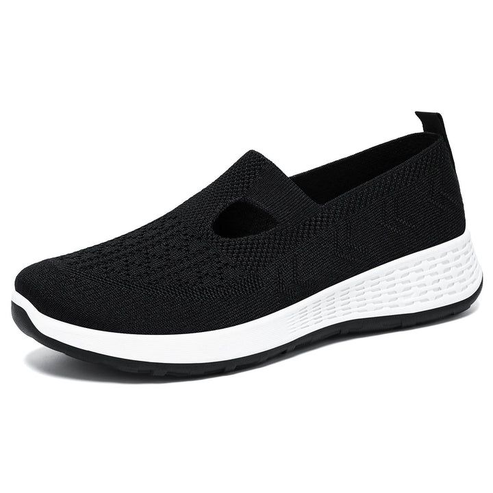 Damen Komfortable Slip-On Sneakers mit innovativer Mesh-Oberfläche Drune