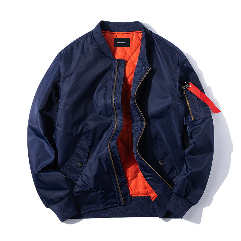 Herren  Heritage gesteppte Utility Bomberjacke mit Reißverschluss am Ärmel Drune