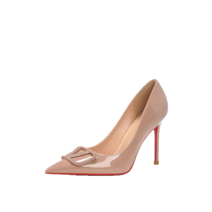 Damen Exklusive Stiletto-Pumps mit modischem Schnallen-Detail Drune