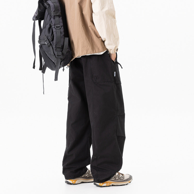 Herren Cargo-Hose mit elastischem Bund und Multifunktions-Taschen Drune
