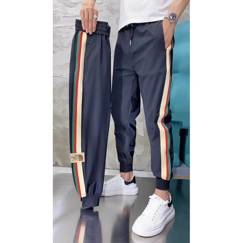 Herren Sportliche Trainingshose mit Streifen Drune