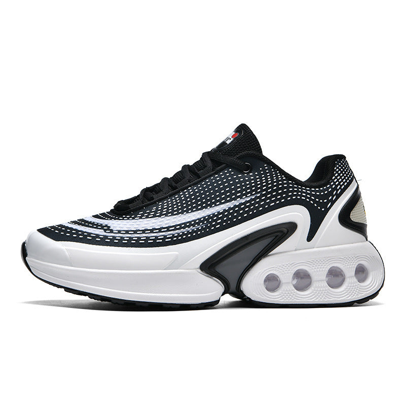 Herren retro-futuristische Dämpfungs-Sneaker mit kugelförmiger Luftkammer und atmungsaktivem Mesh-Obermaterial Drune