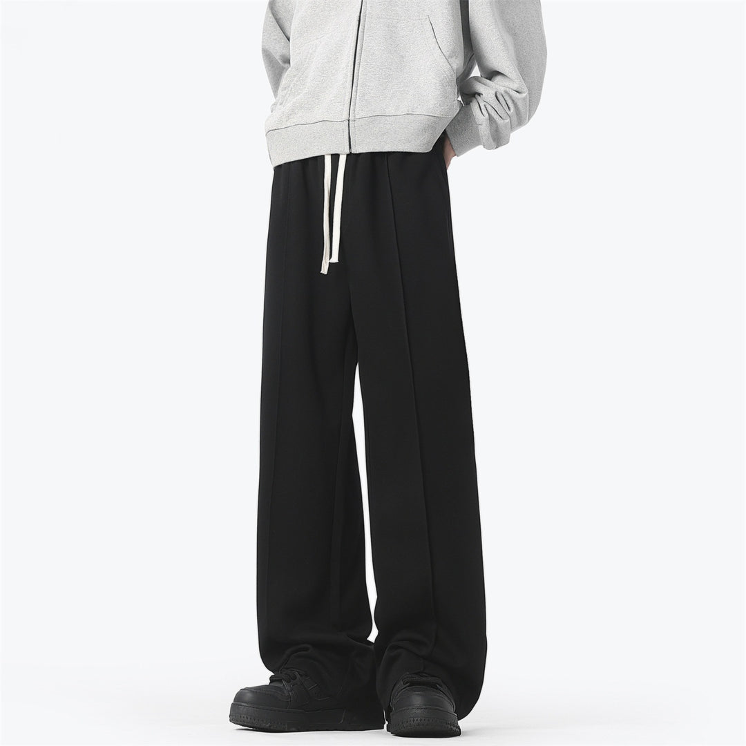Herren Bequeme und lässige entspannte Stoffhose Drune