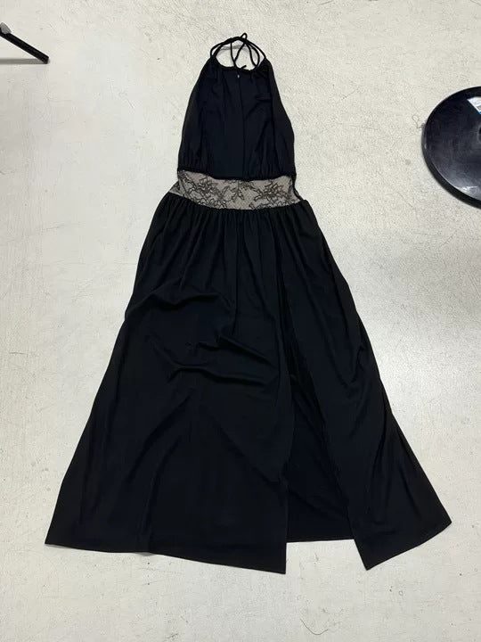 Damen Sommerliches Maxikleid mit Spitzenakzenten Drune