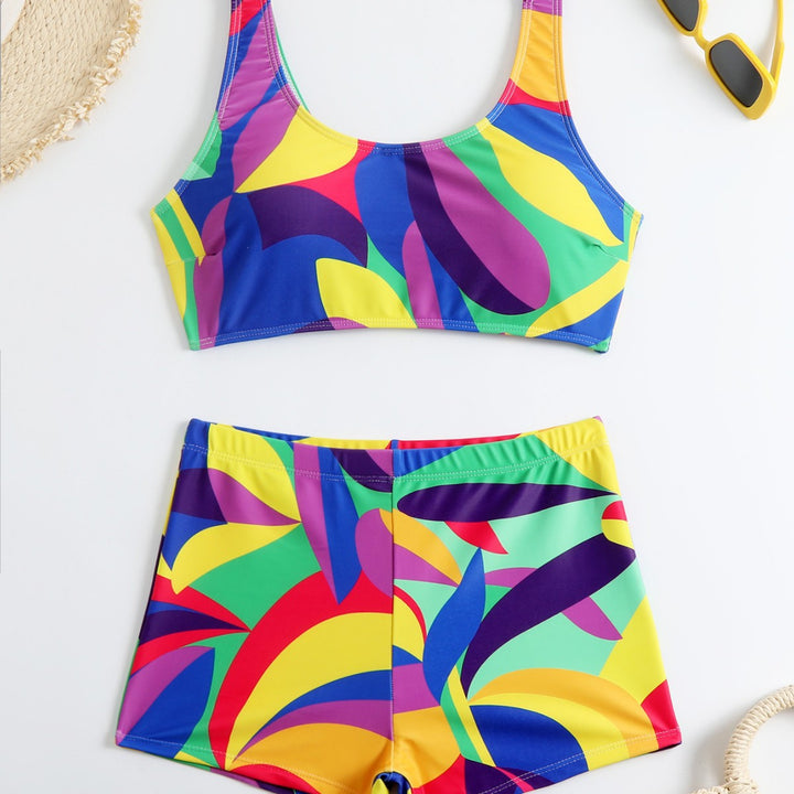 Damen Bikini-Set mit floralem Muster und komfortabler Passform Drune