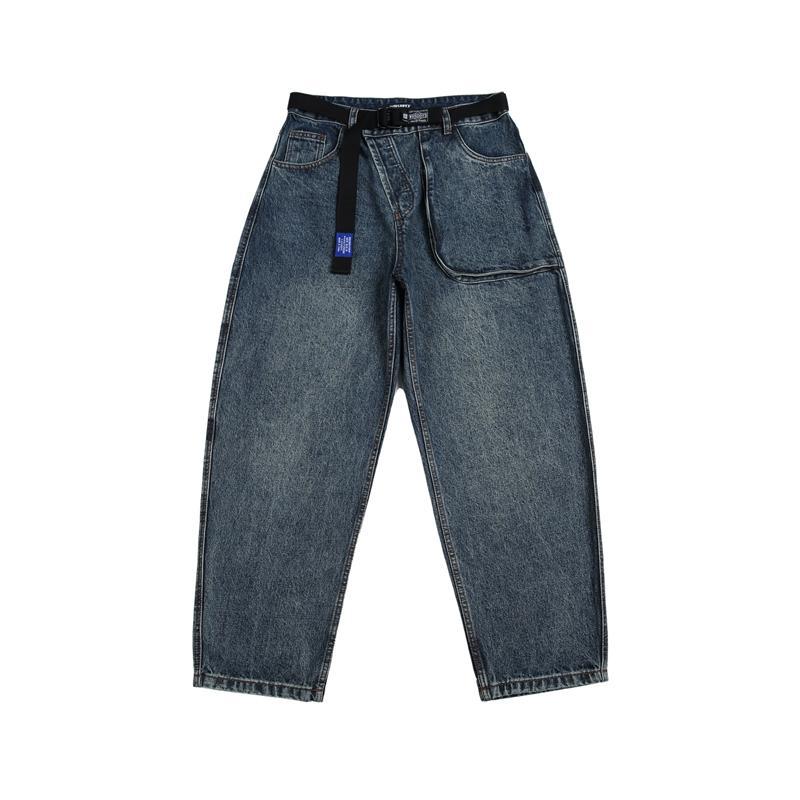 Herren Cargo-Jeans mit auffälligen Details Drune