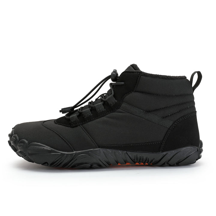 Unisex nan knöchelhoher Winter-Explorer-Boot mit Fleecefutter, Schnellzug-Schnürung und rutschfester Multiterrain-Sohle Drune