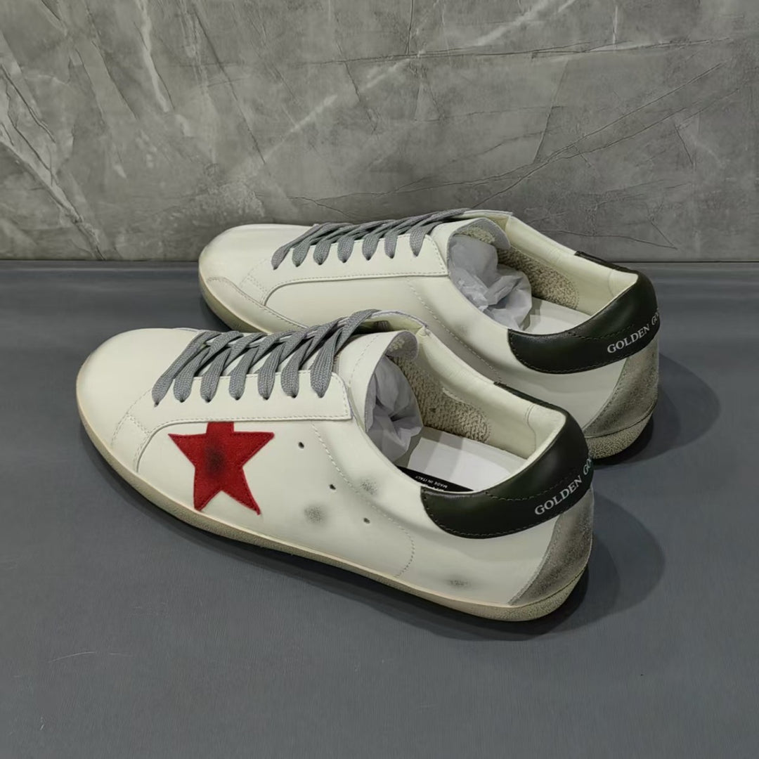 Männer Freizeit Leder Sneaker Drune