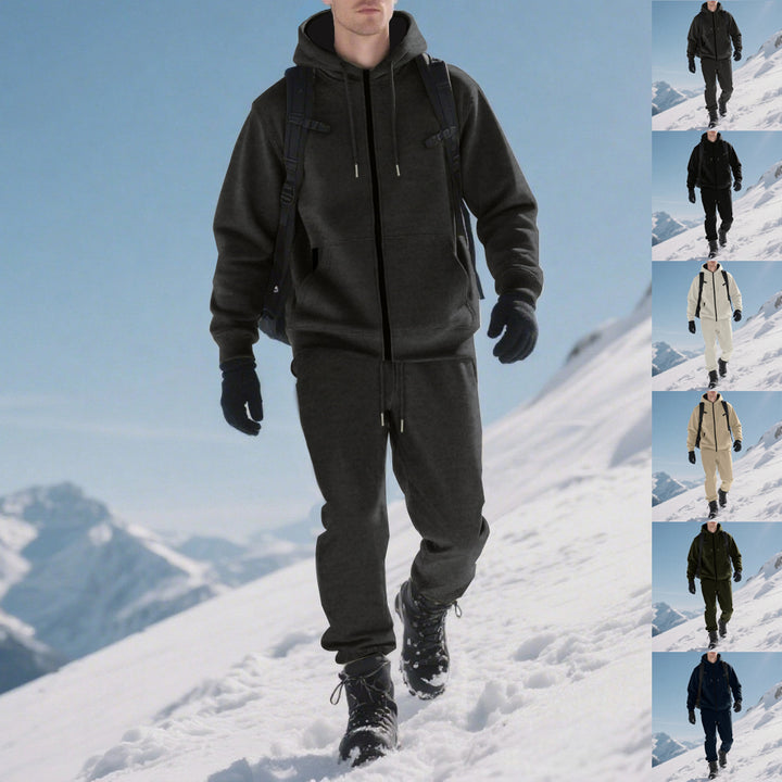 Herren Funktions-Jogginganzug mit warmem Futter und praktischen Taschen Drune