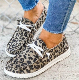 Damen Leichte Slip-On Sneakers aus atmungsaktivem Material mit rutschfester Sohle Drune