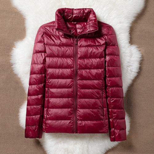 Drune | Klassisch weinrote Jacke