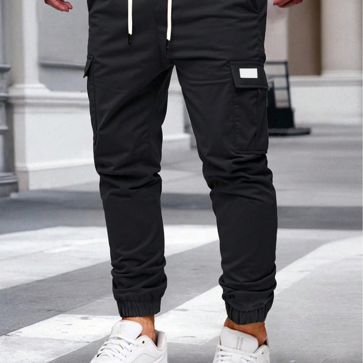 Herren Cargo-Hose mit elastischem Bund und multifunktionalen Taschen Drune