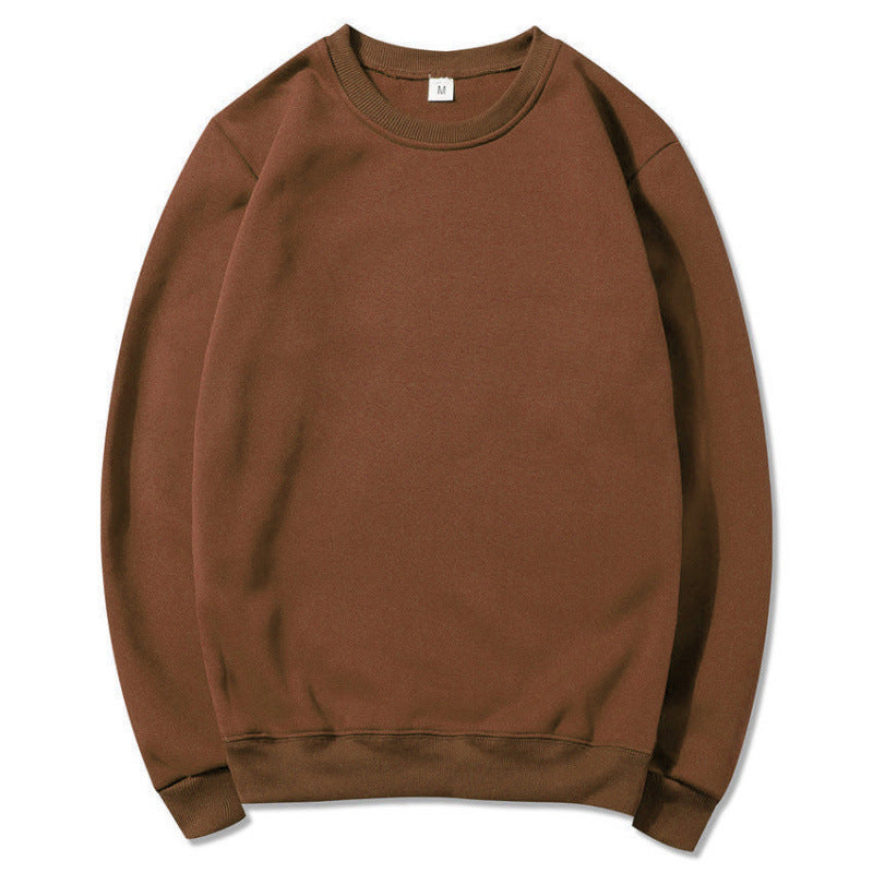 Damen Sweatshirt aus weichem Fleece-Material mit klassischem Rundhalsausschnitt Drune