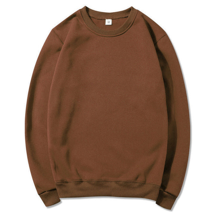 Damen Sweatshirt aus weichem Fleece-Material mit klassischem Rundhalsausschnitt Drune