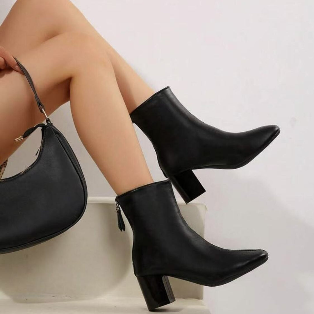 Damen Elegante und modische Stiefeletten Drune