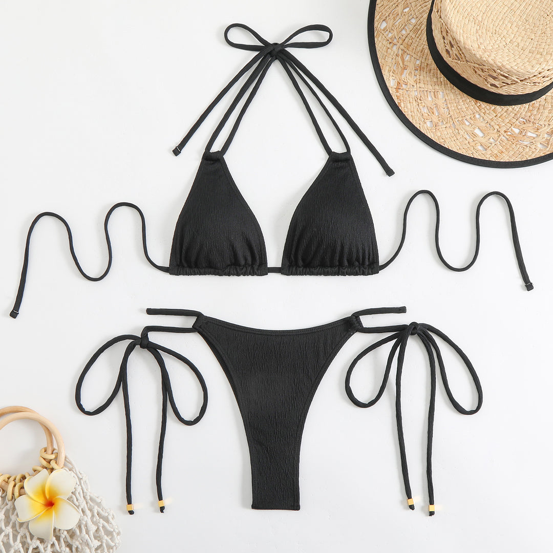 Damen Bikini-Set mit modernem Schnitt und verstellbaren Bändern Drune