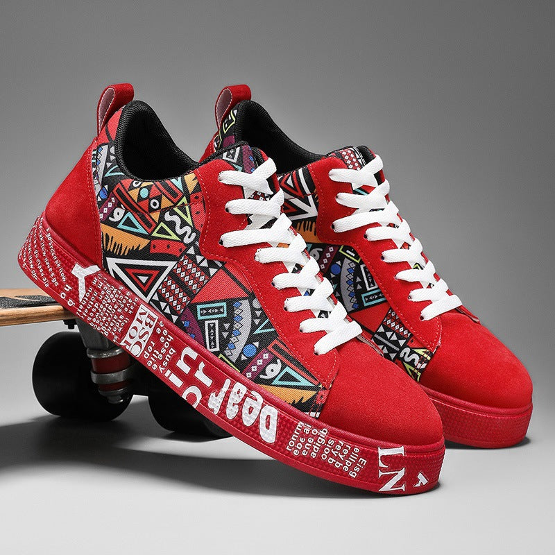 Herren Modische Freizeitsneaker mit auffälligem Design Drune