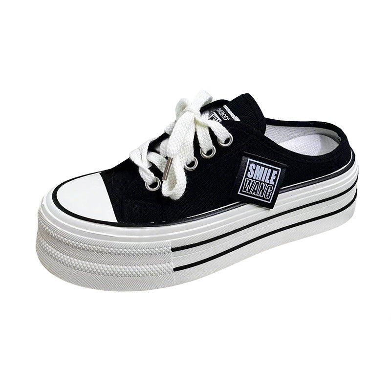 Damen Freizeitsneaker mit modischem Plateau-Design und atmungsaktivem Obermaterial Drune