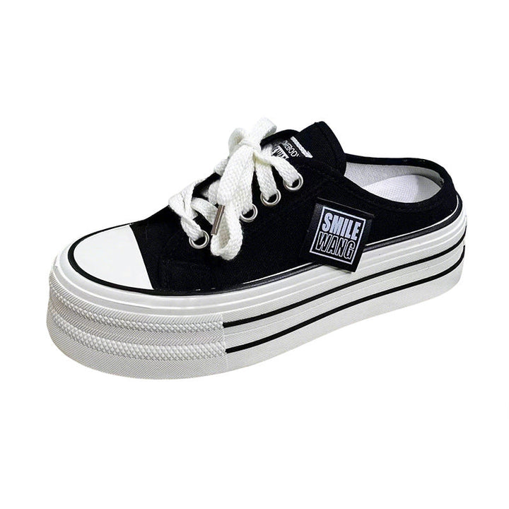 Damen Freizeitsneaker mit modischem Plateau-Design und atmungsaktivem Obermaterial Drune