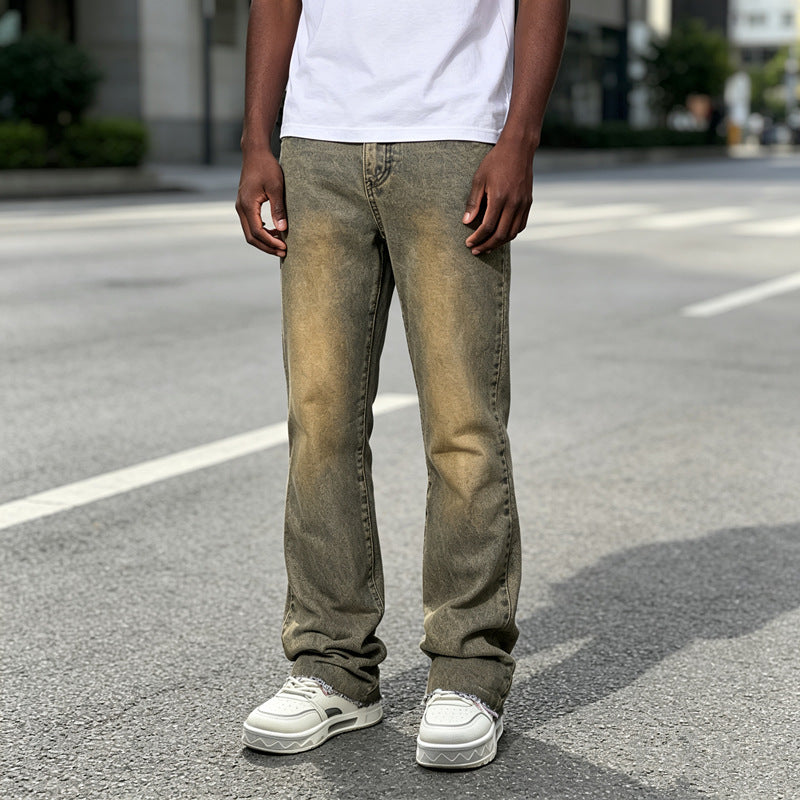 Herren Klassische Slim Fit Jeans Drune