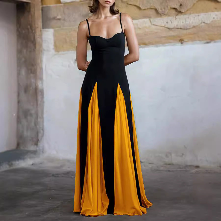 Damen Abendkleid mit asymmetrischem Schnitt Drune