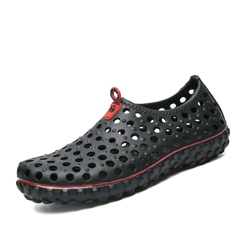 Damen Freizeit-Badeschuhe mit atmungsaktiver Oberflächenstruktur Drune
