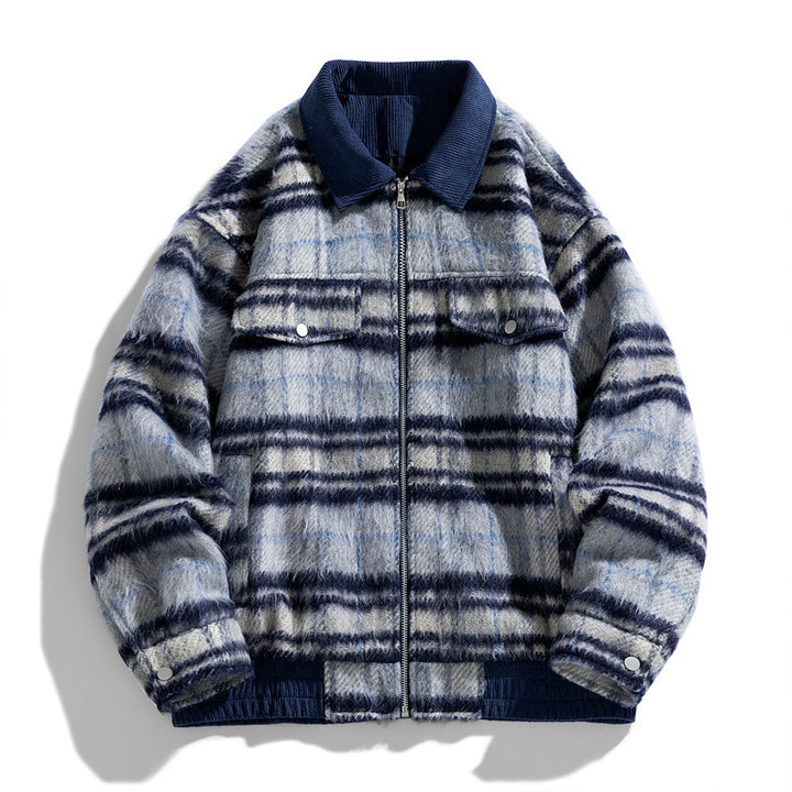 Herren Gemütliche Karojacke Drune