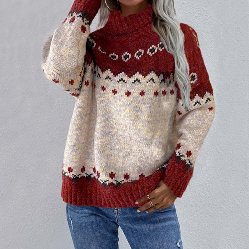 Drune | Gemütlicher Vintage-Weihnachtspullover für Frauen