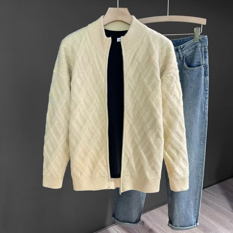 Damen Grobstrick Cardigan Drune