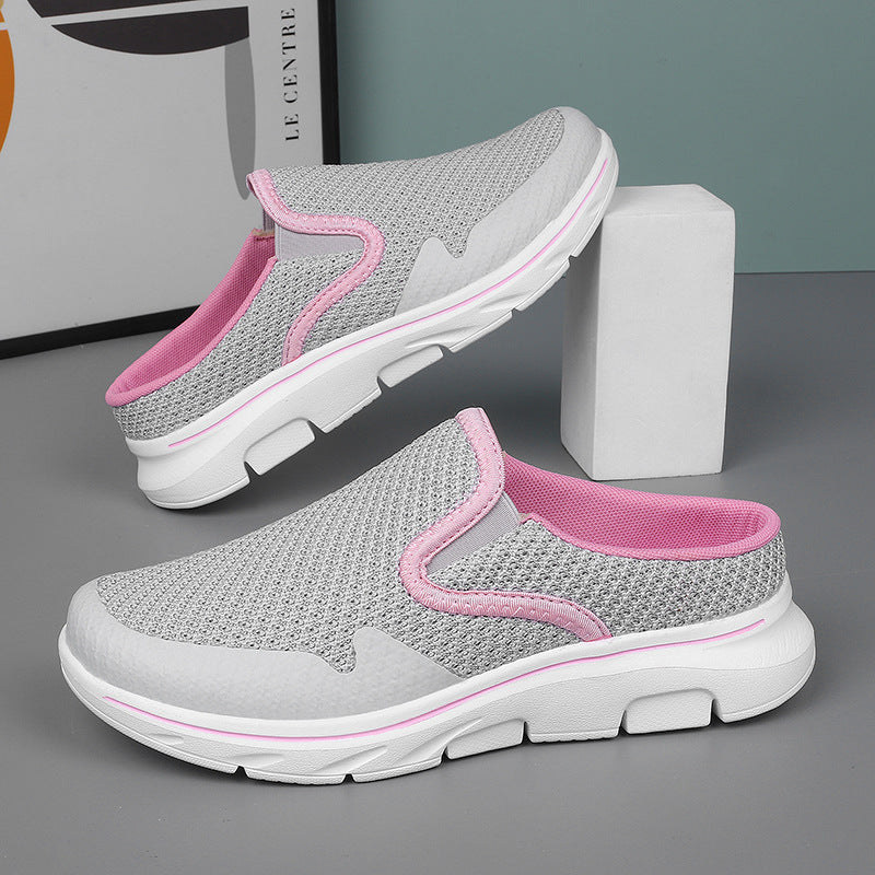 Damen Bequeme Clogs mit atmungsaktivem Mesh-Obermaterial Drune