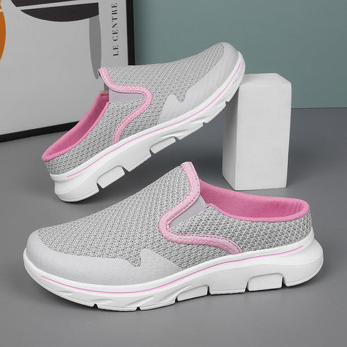 Damen Bequeme Clogs mit atmungsaktivem Mesh-Obermaterial Drune