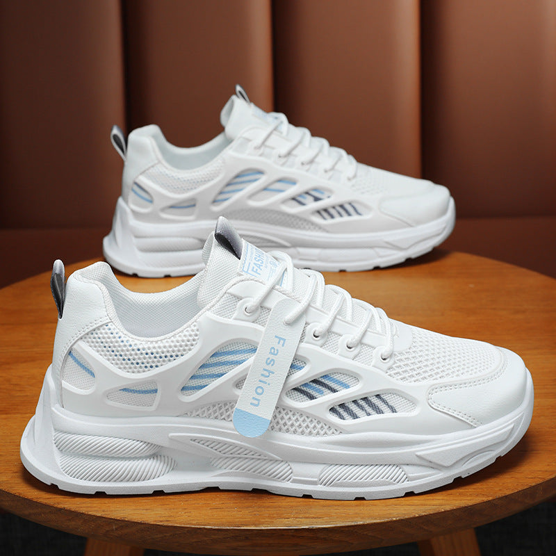 Damen Sportliche Sneakers mit Luftdurchlässigkeit und gepolsterter Sohle Drune