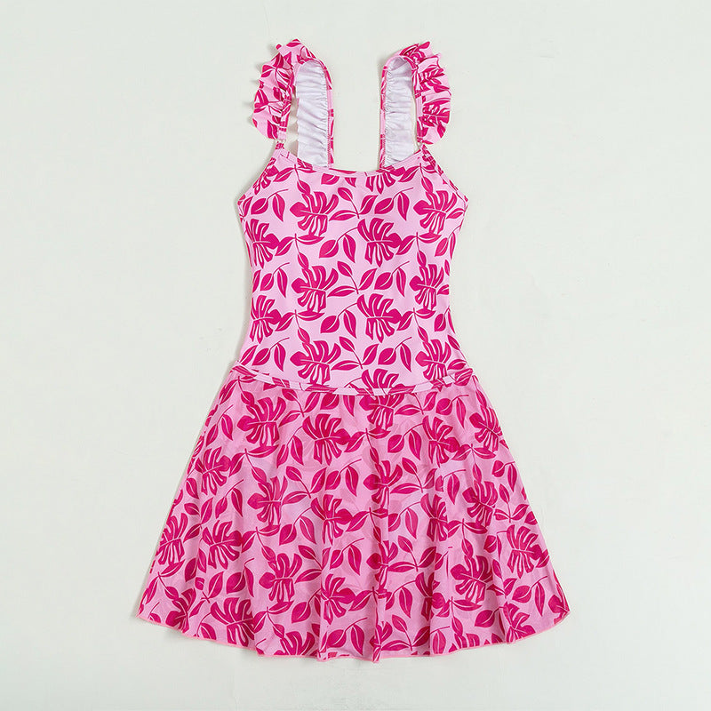 Damen Badekleid mit floralem Muster Drune