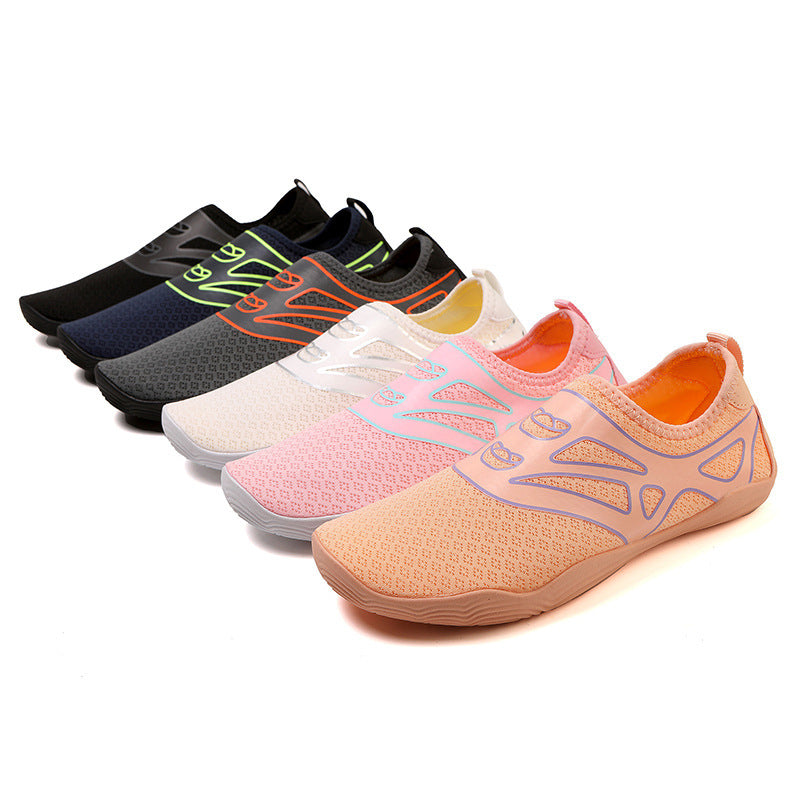 Damen Atmungsaktive Fitness-Schuhe mit rutschfester Sohle Drune