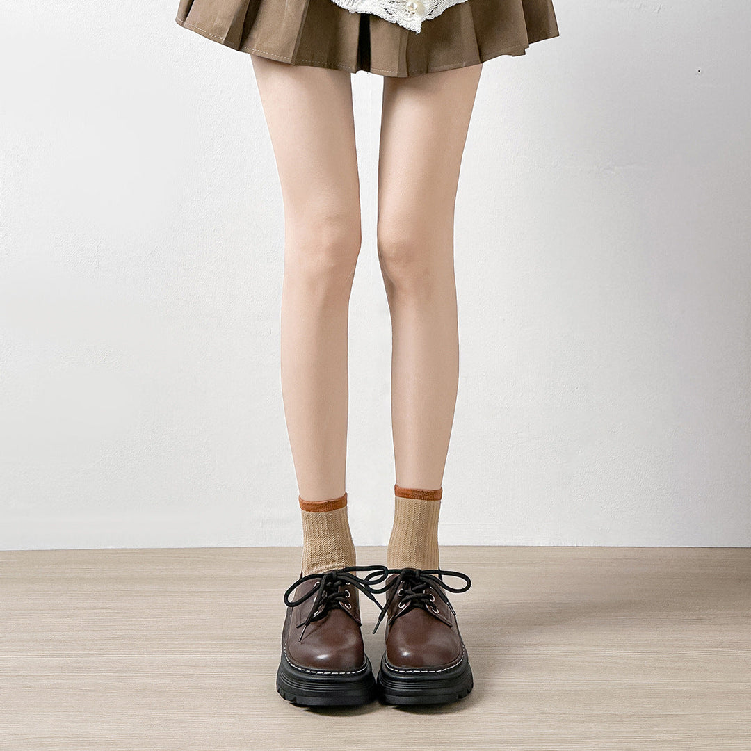 Damen Schnürschuhe mit robustem Plateau und stylishem Design Drune