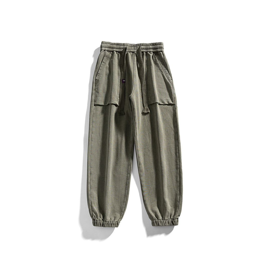 Herren Cargo-Jogginghose mit elastischem Bund und aufgesetzten Pattentaschen Drune