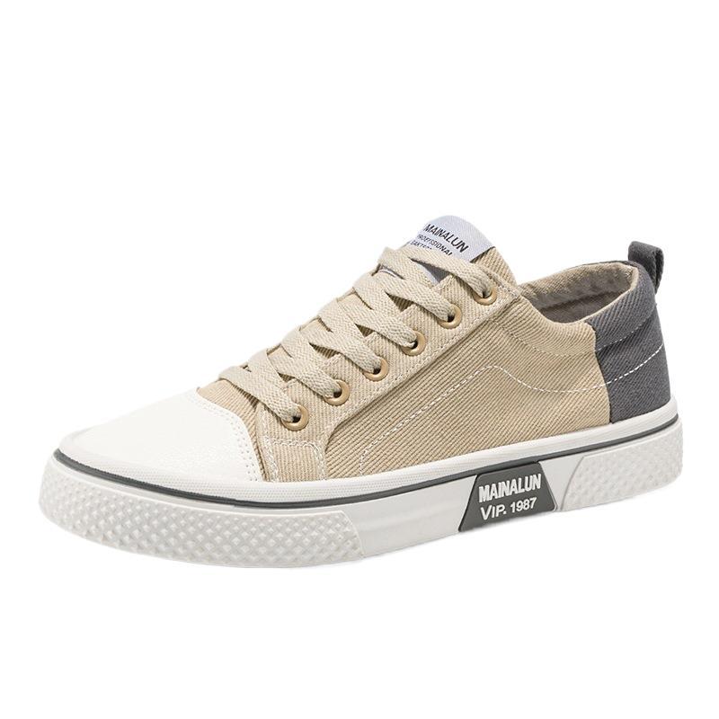 Herren Sportliche Sneakers mit kontrastierenden Einsätzen Drune