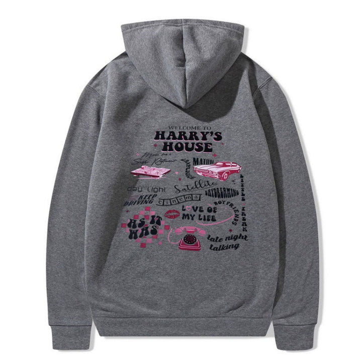 Damen Kapuzenpullover mit einzigartigem Grafikdesign Drune
