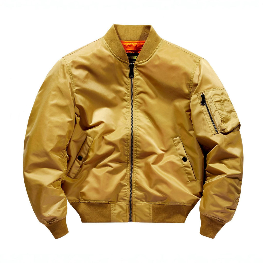 Herren Sportliche und modische Bomberjacke Drune