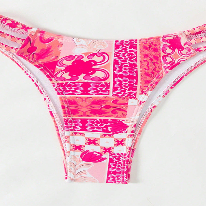 Damen Bikini-Set mit raffinierten Trägern und elegantem Detail Drune