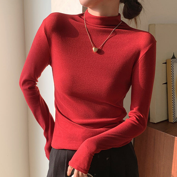 Damen Elegantes Rollkragenoberteil Drune 1787620582