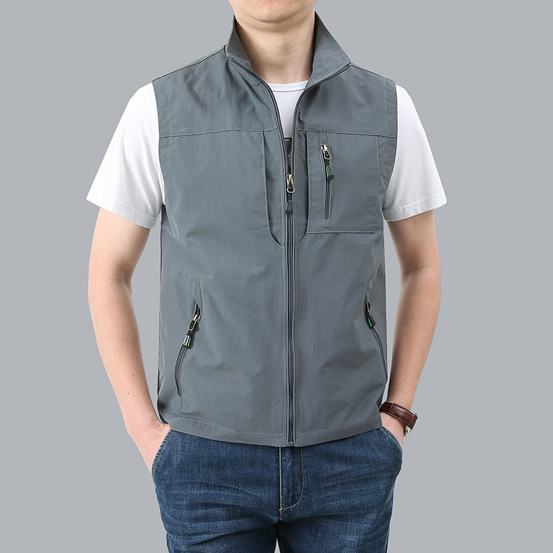Herren Multifunktionale Outdoor-Weste Drune