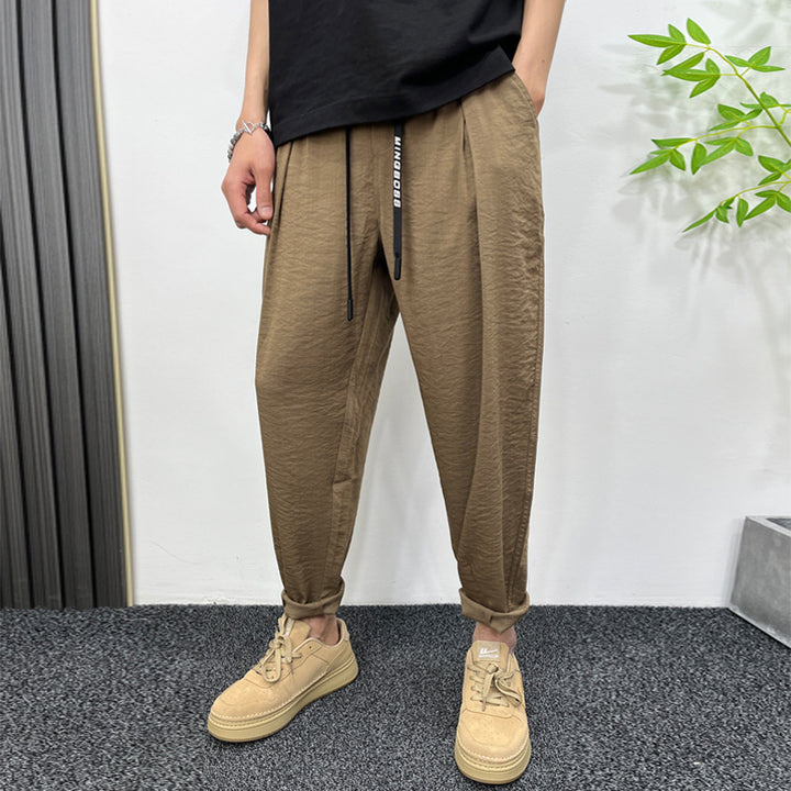 Herren Bequeme Freizeithose mit elastischem Bund Drune