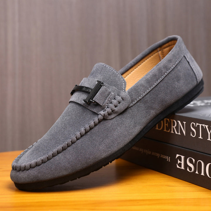 Herren Mokassins mit modischer Metall-Details Drune