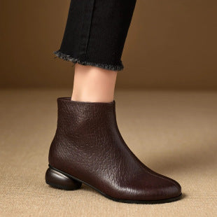 Damen Elegante Stiefeletten Drune